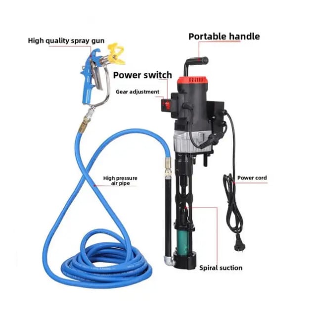 AIRLESS 160 (Para pintura, poliuretano, cemento, masilla)